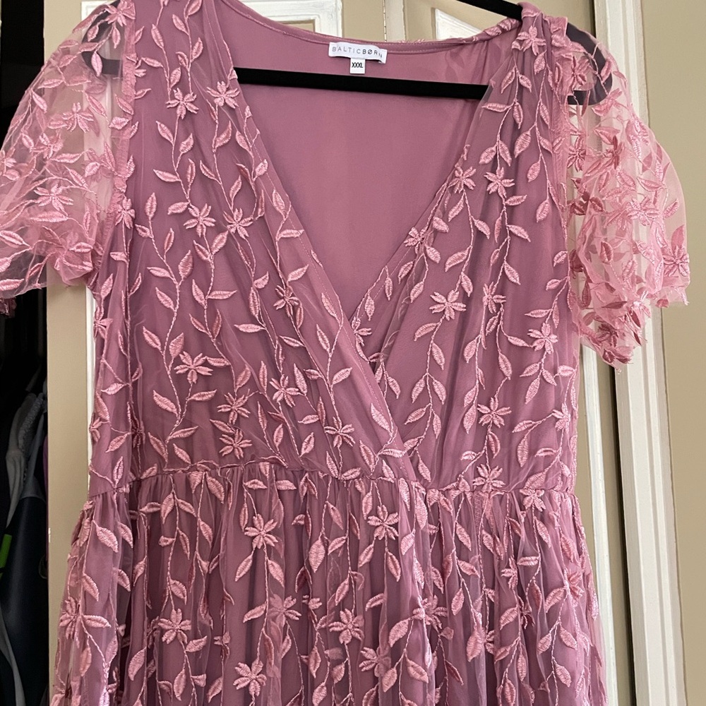 Baltic Born-Marseille Embossed Maxi Dress